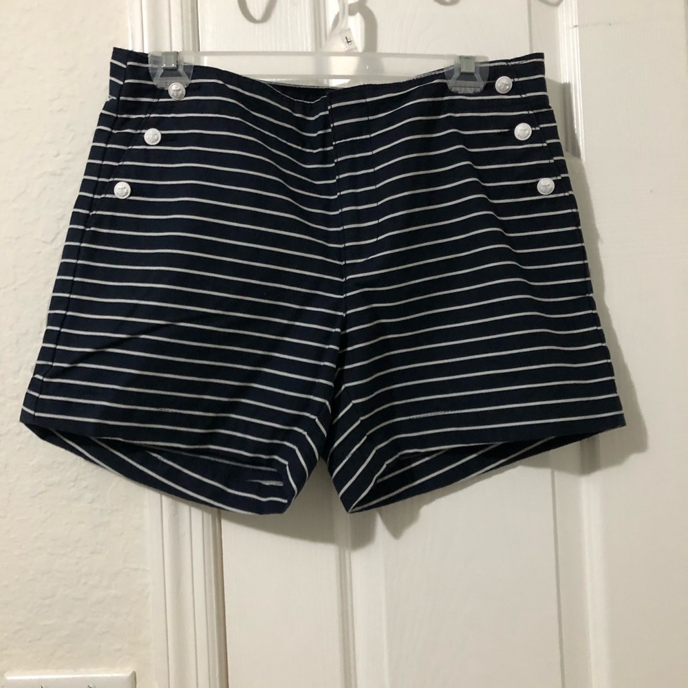 Tommy Hilfiger navy striped shorts